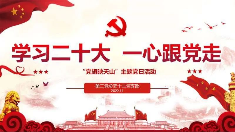 【聚焦二十大】“学习二十大，一心跟党走”——第十三党支部开展线上读书主题党日活动